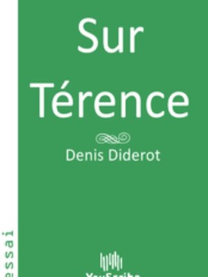 cover image of Sur Térence